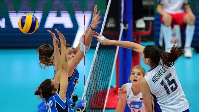 Татьяна КОШЕЛЕВА - на золотом для России чемпионате Европы. Фото AFP