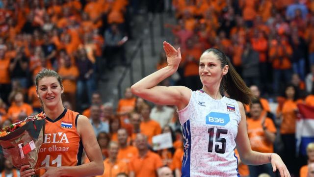 Татьяна КОШЕЛЕВА - MVP золотого для России чемпионата Европы. Фото AFP